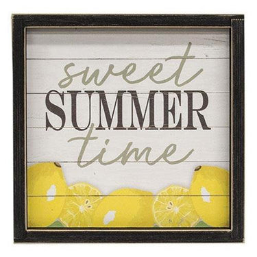 Sweet Summer Time Lemons Framed Print - The Fox Decor